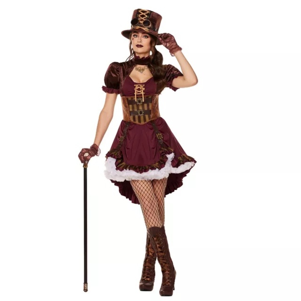 Spirit Steampunk Girl Costume - Size Medium